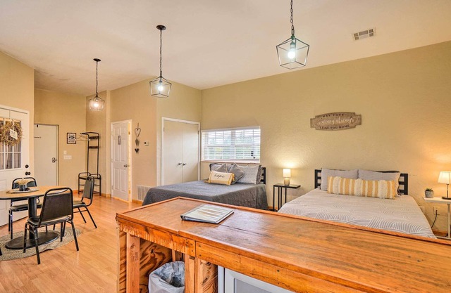 NEW! Inviting Studio on 31-Acre Ranch in Fletcher!