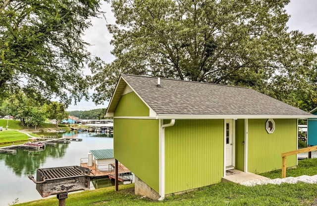 NEW! Lakefront Escape w/ Deck & Boat Dock/Slip!