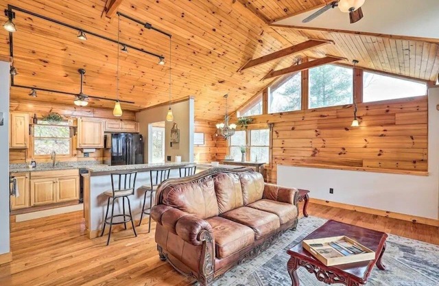 NEW LISTING! Mountain Serenity: Rustic Cabin Getaway by RedAwning