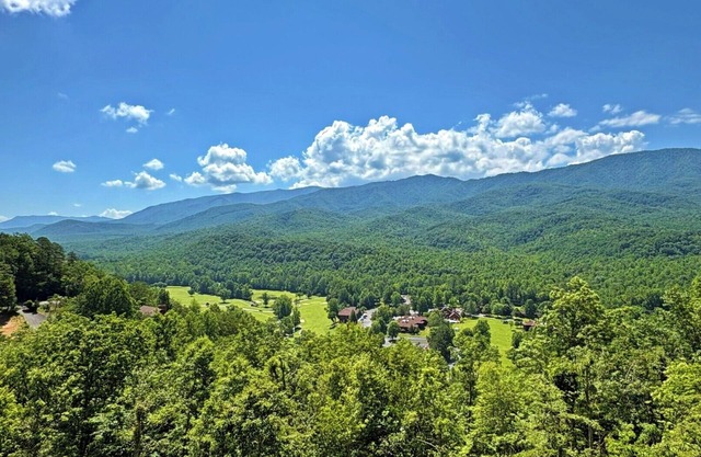 New Listing! Updated in 2025/Condo with HUGE Mtn. Views/King Bed/Fireplace