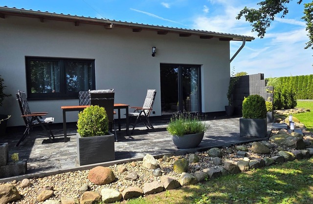 New modern 76m2 vacation apartment at the gateway to the island of Usedom
