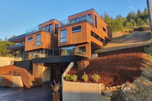 New, modern apartment with fantastic view