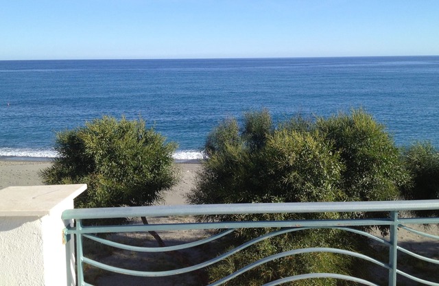 New modern beachfront townhouse on pristine private beach