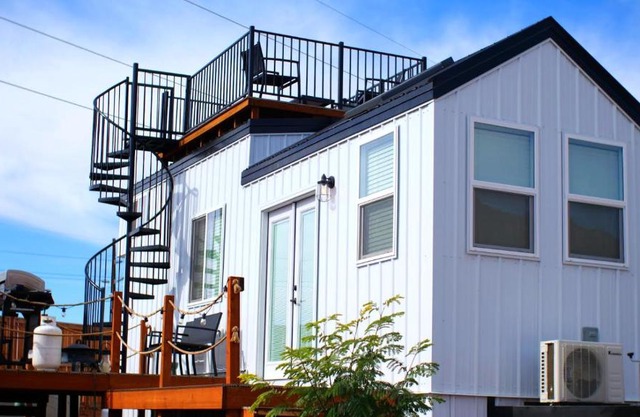 NEW Nook Tiny Home with Deck Firepit Skylights