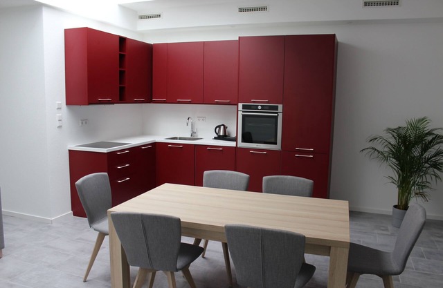 New opening 2019 modern suite with three bedrooms in a quiet location close to the city