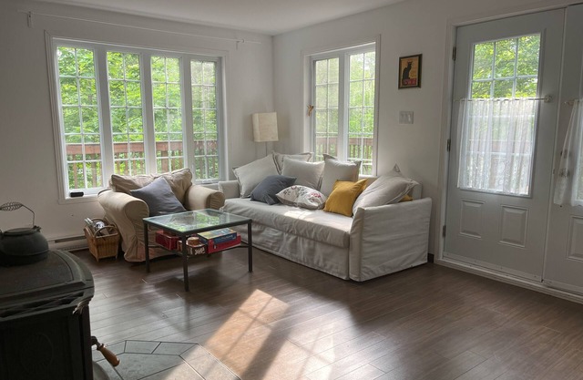 New! Perfect location in Sutton. Ski, bike, hike.