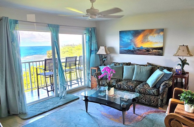 NEW! Spectacular Ocean Front Views and A/C in Every Room - Princeville/Hanalei