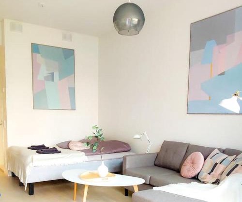 New studio Pastel near Helsinki airport in Kivistö