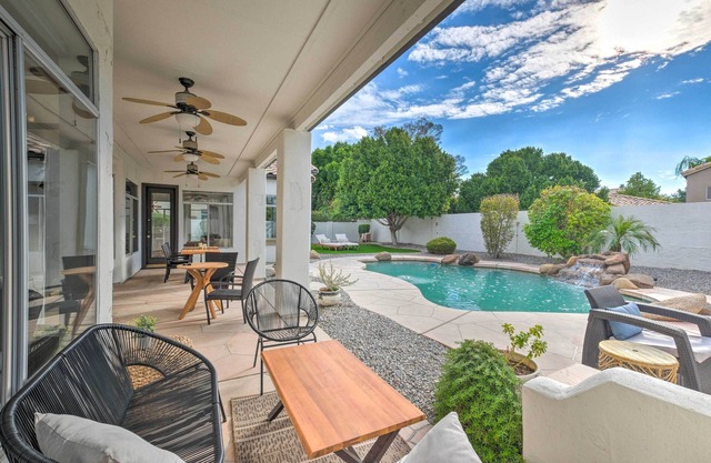 NEW! Stunning Chandler Retreat w/Heated Pool!