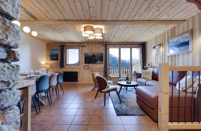 New Triplex 120m² South with Balconies and WiFi - La Rosière