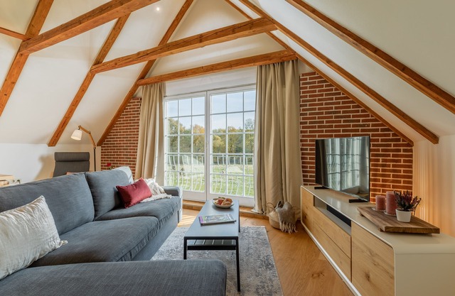 New vacation apartment on a heath farm in Bleckmar