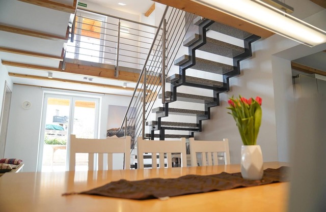 Newly built loft with private outdoor seating area and balcony