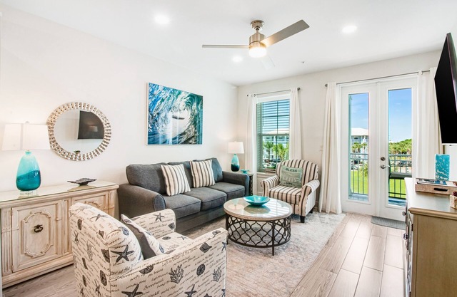 Newly built condo with WiFi, shared pools, hot tub, & private beach access