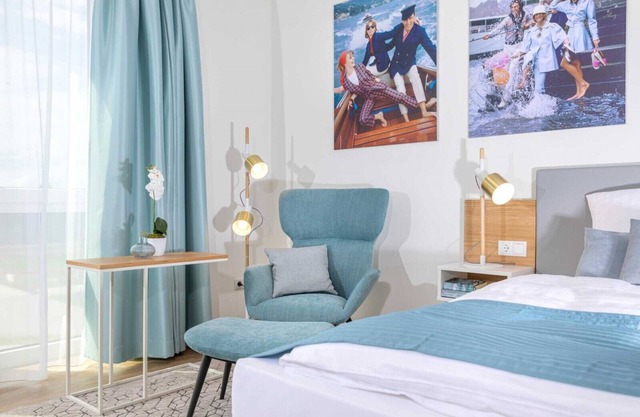 Newly built residential complex, modern furnishings.