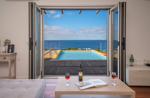 Newly built | Saltwater Pool | Best sunsets in Northern Kefalonia