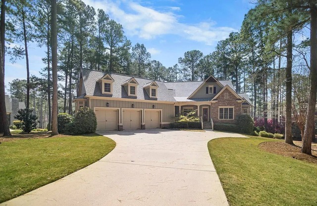 Newly remodeled 5/6-bedroom house on the 14th green at Reynolds Lake Oconee.