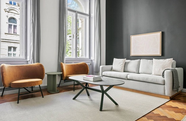 Newly renovated Alsergrund 4BR w/Fireplace & Storage, by Blueground