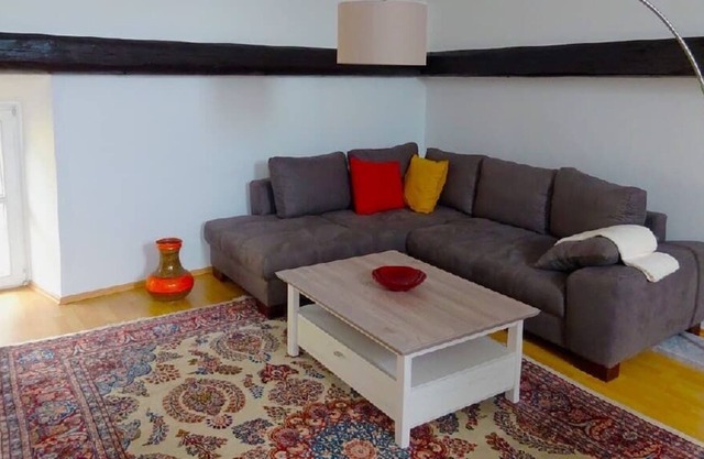 Newly renovated and high-quality furnished holiday apartment with a quiet terrace