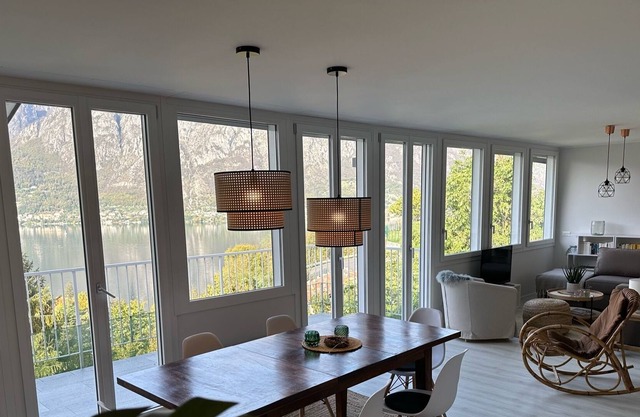 Newly renovated holiday apartment 50m above Lake Lugano