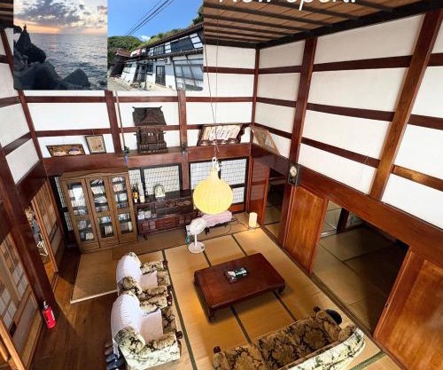 NEWOPEN 海沿い一軒家 貸切 佐渡 赤玉 古民家 レッドジャスパーRedjasper