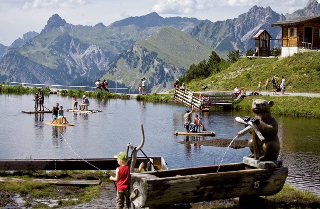 Nice apartment at Sonnenkopf in a natural paradise