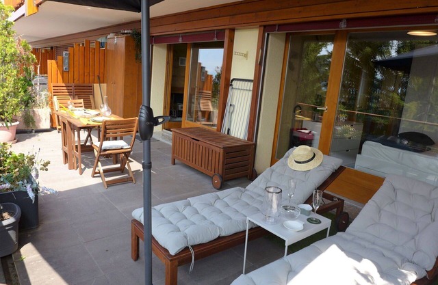 Nice apartment for 2 guests with WIFI, TV, terrace, pets allowed and parking
