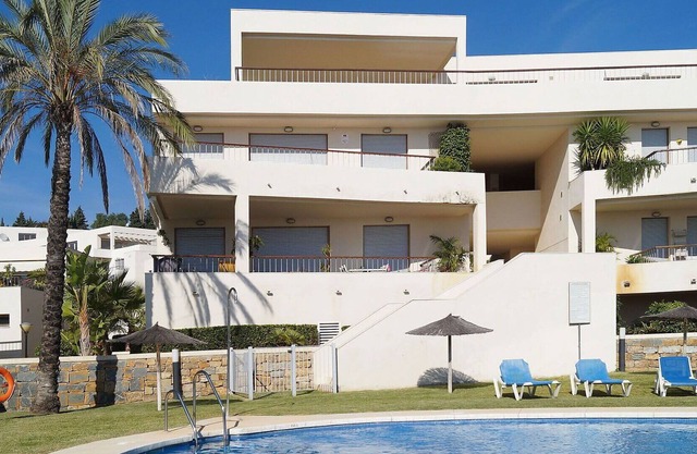 Nice apartment for 4 guests with A/C, WIFI, pool, TV, terrace and parking