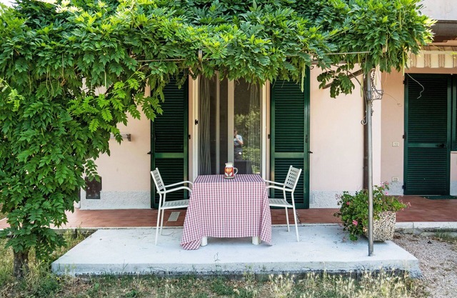 Nice apartment for 4 people with pool, WIFI, A/C, TV, patio, pets allowed and parking