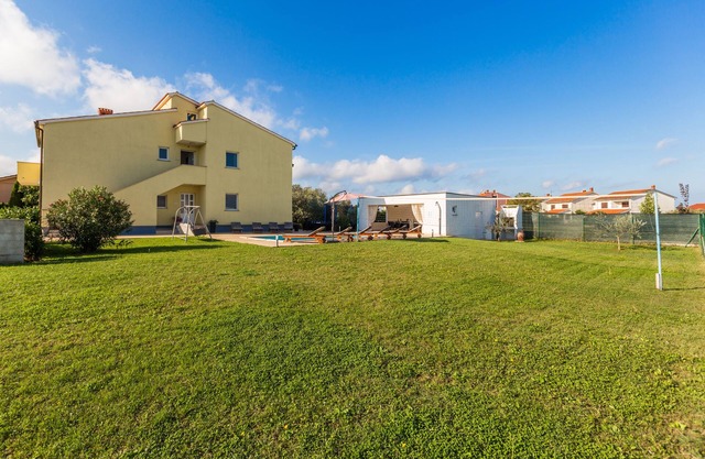 Nice holiday home with heated pool near the sea