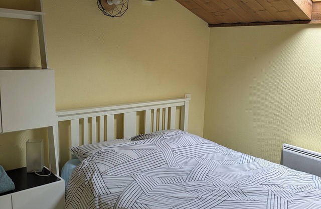 Nice two-room apartment under the roof