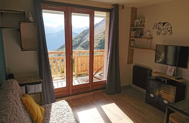 Nilak, Appart design, south, alpe d huez, 4P, wifi