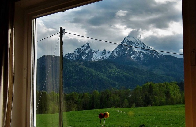 No. 1, apartment Watzmann for 1-6 pers., Approx. 96 m², balcony, 2 bedrooms, open living room w. Kitchen, shower/toilet separate