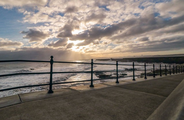 NO.20 THE HEADLAND, pet friendly, with open fire in Hartlepool
