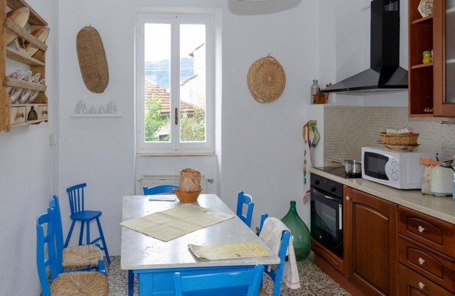 Nonna house among the olive trees in a village in Liguria