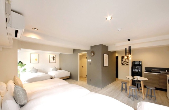 Nonsmoking Corner DX 6 beds Free WiFi/Sapporo Hokkaidō