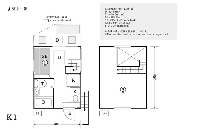 Nonsmoking Tiny log house for 2 people with lo/Kamo-gun Shizuoka