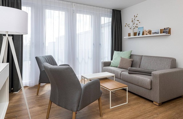 Nordsee-apartment mit Balkon, Parkplatz, Schwimmbad- & Saunanutzung, Strandnah!
