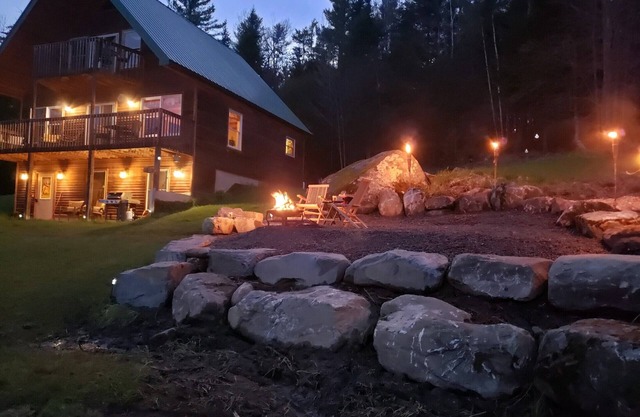 Northeast Kingdom Post and Beam home on Miles Pond VT