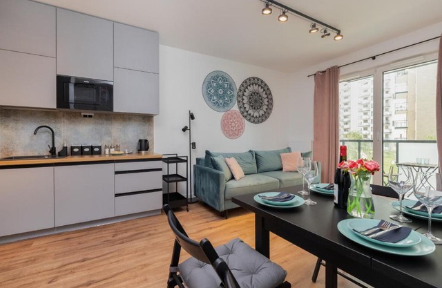Nowa Letnica Apartments with Sauna & Gym & Kids Play in Gdańsk by Noclegi Renters