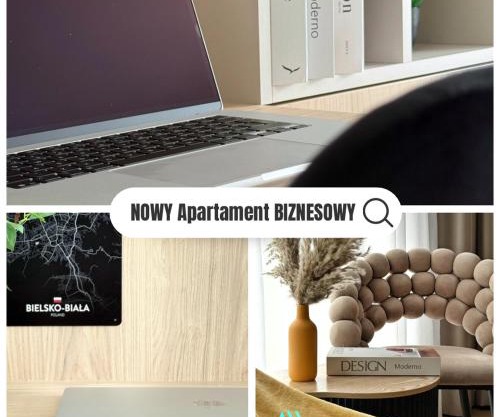 NOWE NAJLEPSZE APARTAMENTY SZYNDZIELNIA BIZNESOWE STUDIO PARKING IDEALNA przestrzeń do PRACY i ODPOCZYNKU