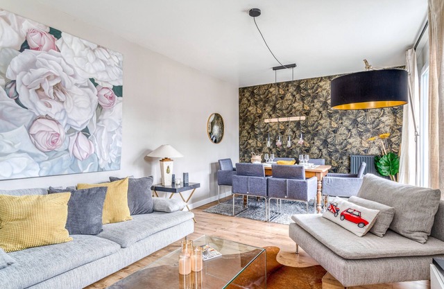 Nymphéa – Élégant duplex avec balcon, à deux pas du centre de Nantes