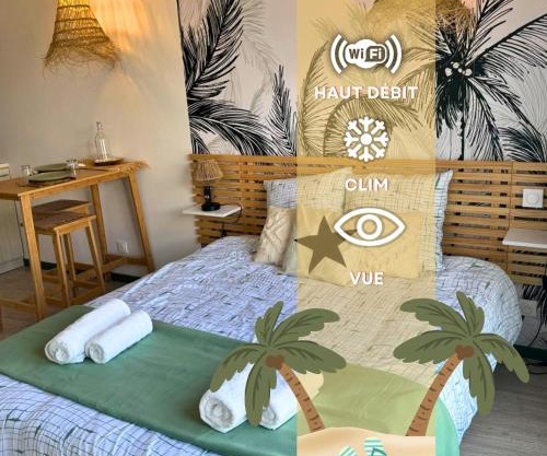 Oasis - Wifi, Clim, Vue, Équipé
