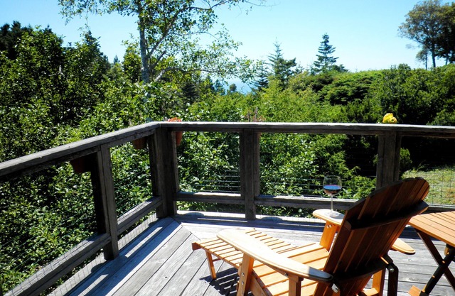 Ocean Tree House - Mountain Views, Wrap Around Balcony, Privacy and Serenity