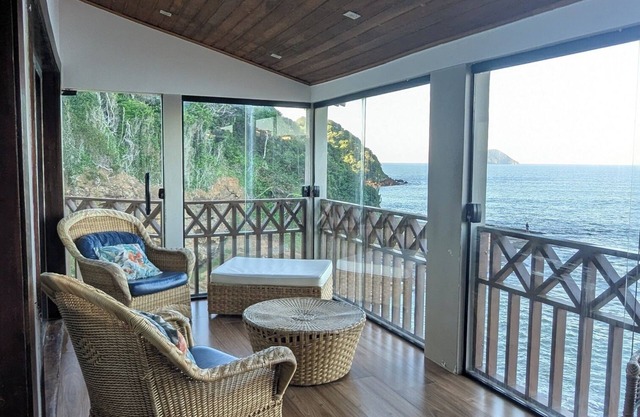 Ocean view, beachfront, pet-friendly oasis in gated community