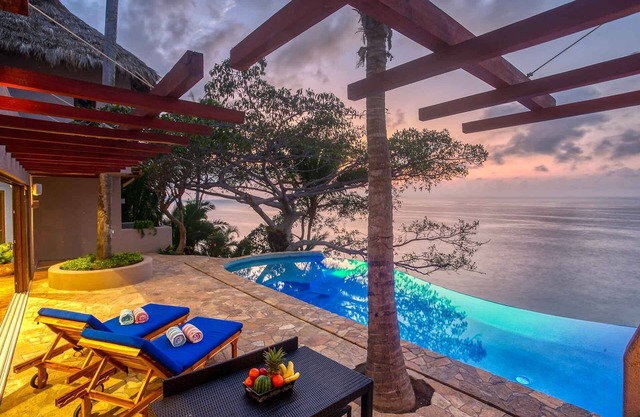 Oceanfront, Ocean View Villa in San Pancho