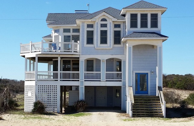 Oceanfront Views At Semi - Oceanfront Prices on 4x4 Carova Beach