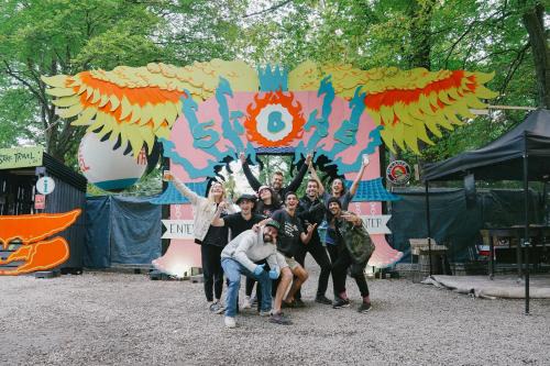 Oktoberfest Party Camping