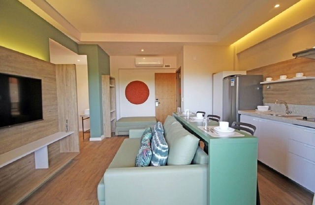 Olímpia Hot Beach Suites Apartment 1 bedroom accommodates 6 people