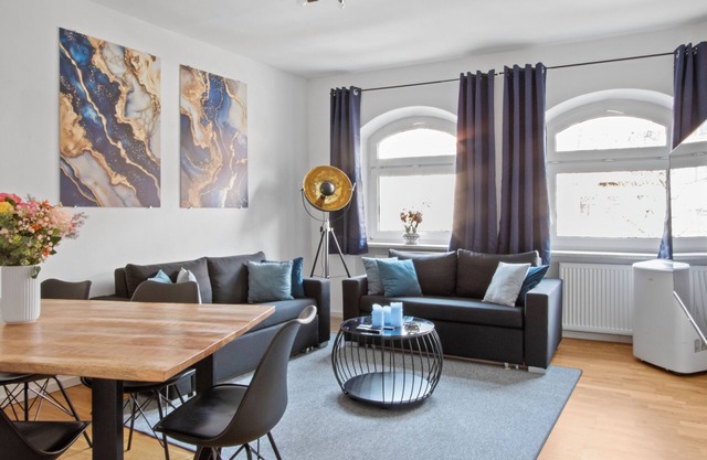 Old town! Exclusive 3-room apartment, roof terrace, WLAN, parking lot