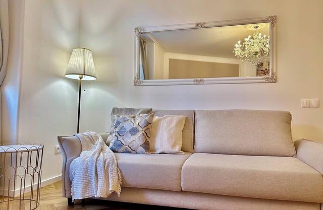 Old Town Square 1 min. Renovated in 2025. 2BR/2BA.